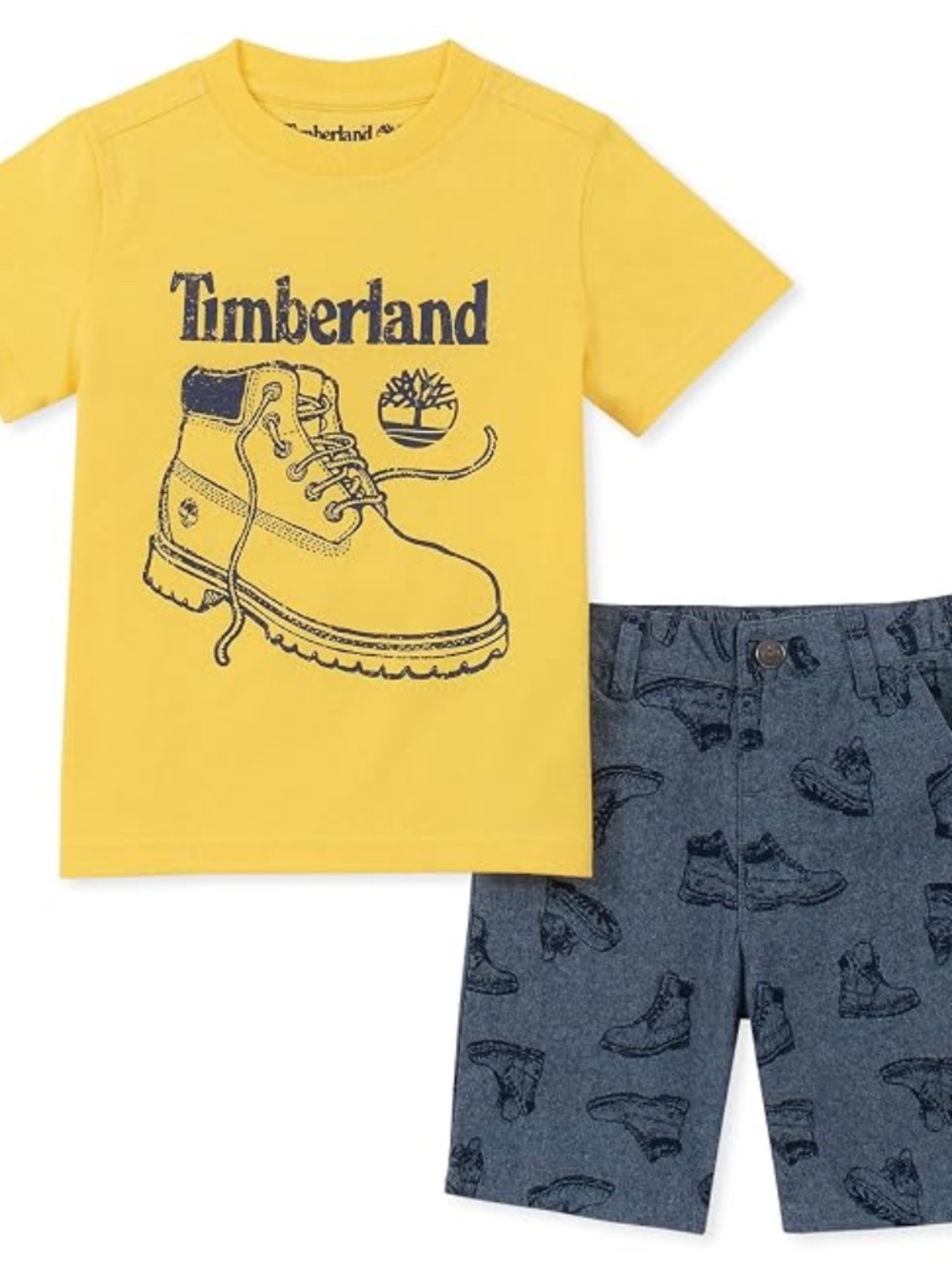 Timberland Baby/Toddler Boys 2-Piece Short Set 18m